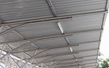 installing Coed Mawr metal roofing